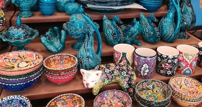 гончарная мастерская, курсы керамики роспись глазурью, керамика, фляндровка